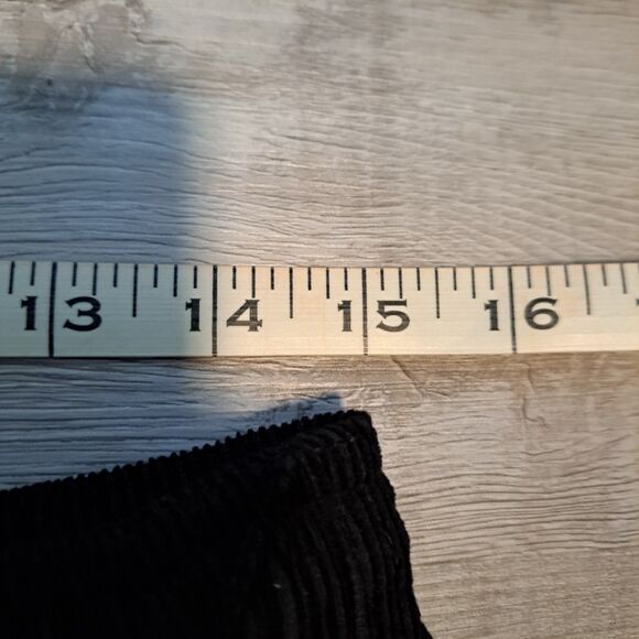 Volcom Elastic Waist Corduroy True To This Shorts Outer Spaced Black Youth XL - Picture 7 of 12